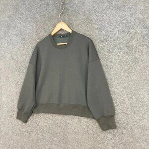 Uniqlo Jill Sander Jumper Womens Small Green Oversized Sweater Pullover